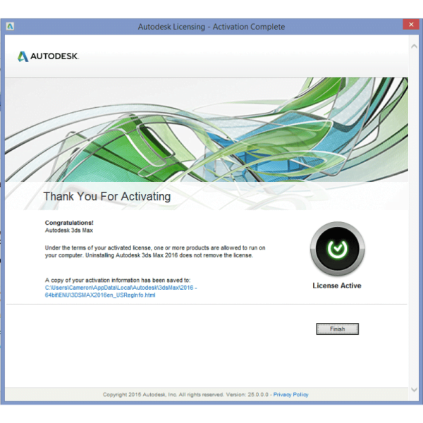 Autodesk 3DS Max [Lifetime License] for Windows