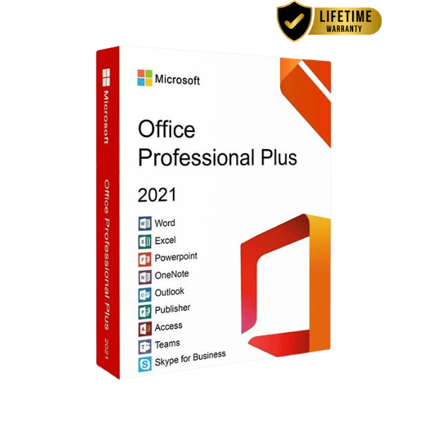 Microsoft Office 2021 Pro Plus [Lifetime License] for Windows